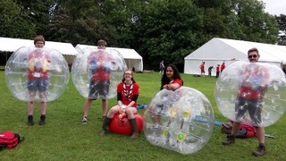 Bouncing around at Woodhouse Fundays